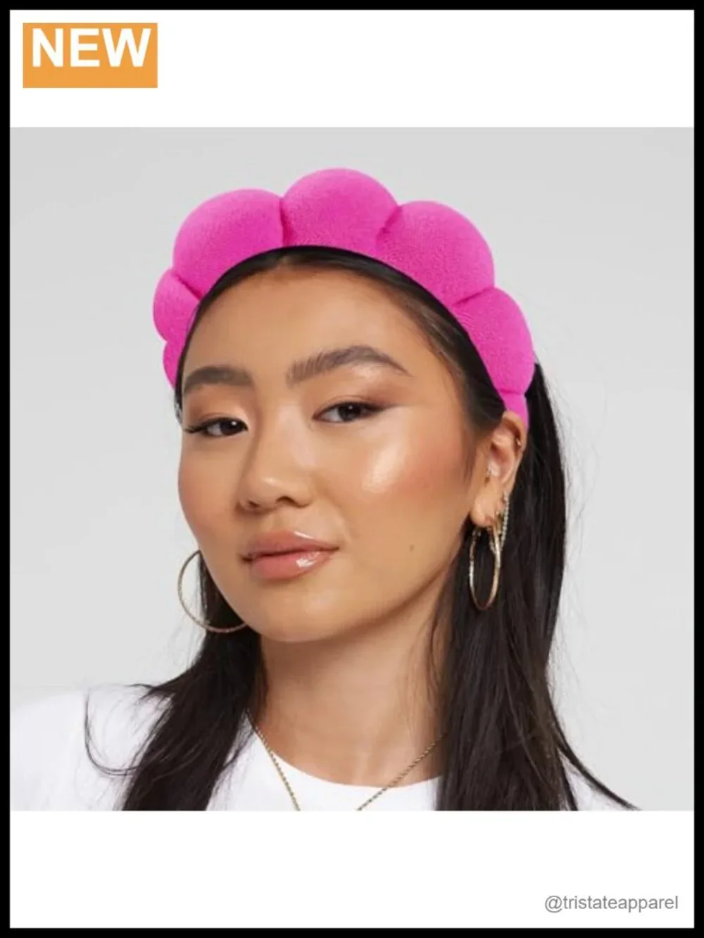 Spa Headband Puffy Terry Cloth Makeup Face Wash Skincare